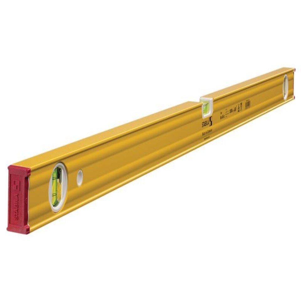 Stabila 80 As-2 Spirit Level 3 Vial 19172 100Cm