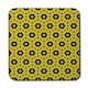 image 1 of Yellow & Black Geometric Pattern (Coaster)