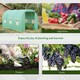 image 8 of Outsunny Greenhouse Polytunnel Walk-in Flower Plant Steel 4 x 2 M Outdoor