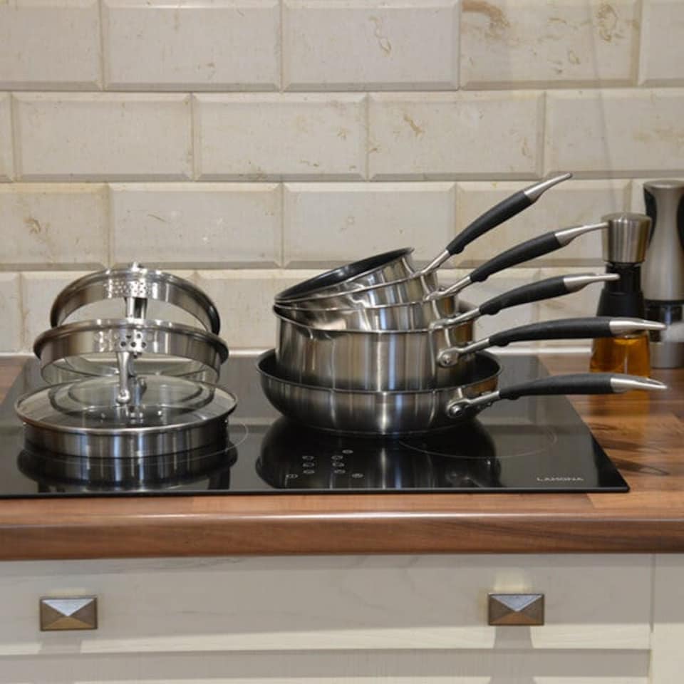 image 1 of Stoven Soft Touch Induction 5 Piece Cookware Set