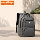 image 2 of Durable Laptop Backpack with Smart Organisation and Travel-Friendly Design - Grey