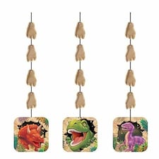 Dino Blast String Decoration - 36 Inches / 92cm - Pack of 3