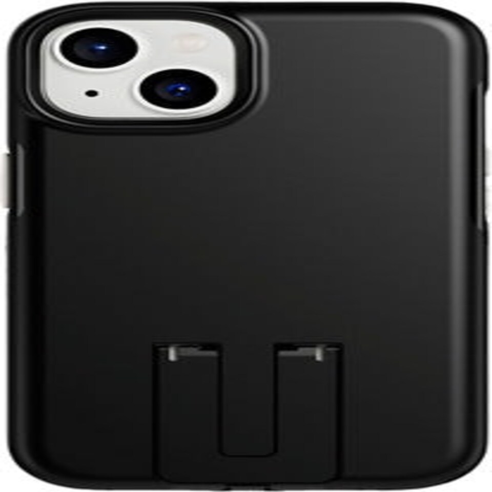 image 1 of Tech21 EvoCrystal Kick w/MagSafe for iPhone 14 Black Black