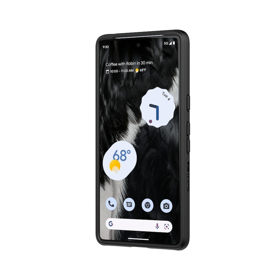 image 1 of Tech21 EvoLite for Pixel 7 Black Black