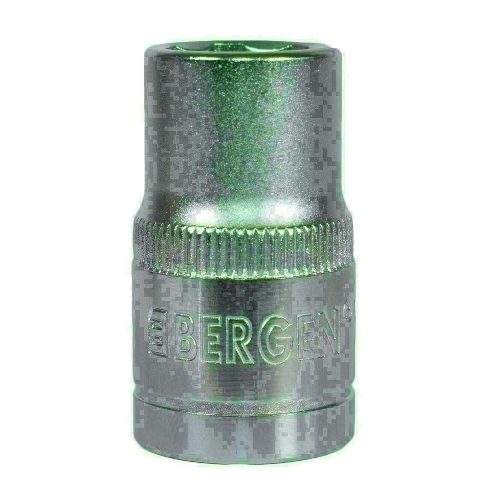 image 1 of 1/2" Drive 13mm Metric Super Lock Shallow 6-Sided Single Hex Socket Bergen