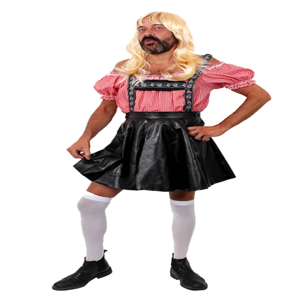 image 1 of Bavarian Costume Red | XL