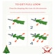image 4 of Winter Fir Green Pre-Lit Artificial Christmas Tree - LED multi function lights - 6FT with 150 LED lights