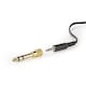 image 7 of Nedis On-Ear 2.7m Wired Headphones TV / HiFi Design with Adjustable Headband, Ergonomic Soft Ear Cups, Gold-Plated 6.35mm & 3.5mm Connections