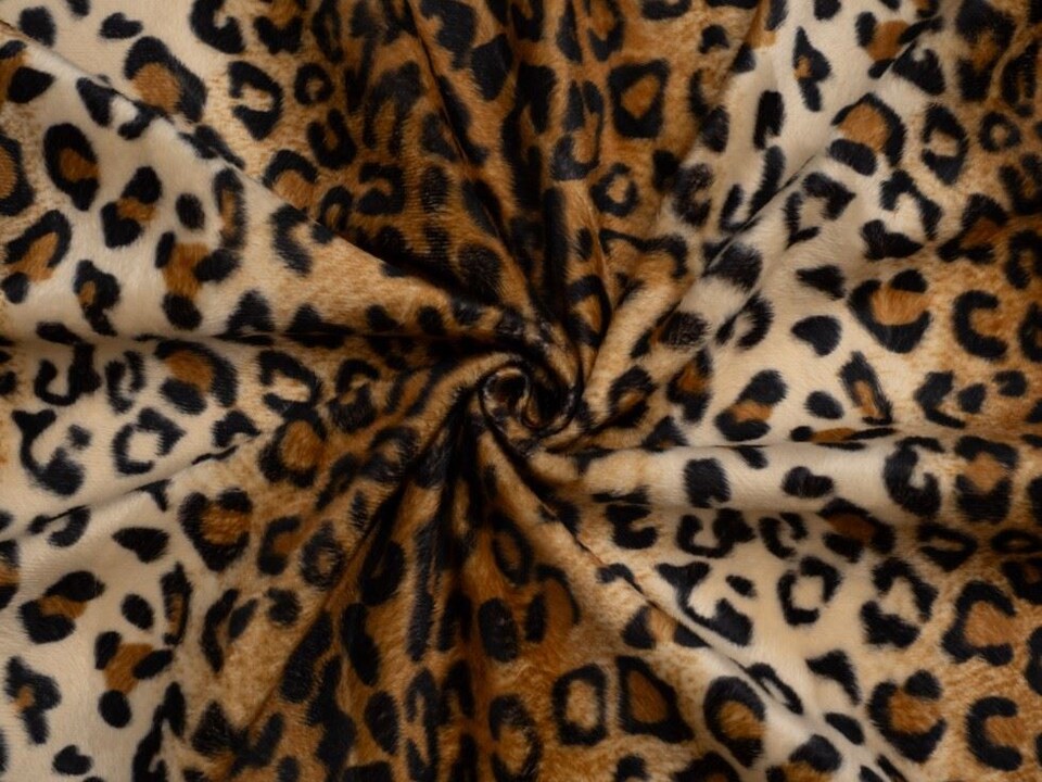 Minerva Core Range Brown Velboa Faux Fur Fabric for Dressmaking, Toy Making, 145cm / 57" Wide - per metre