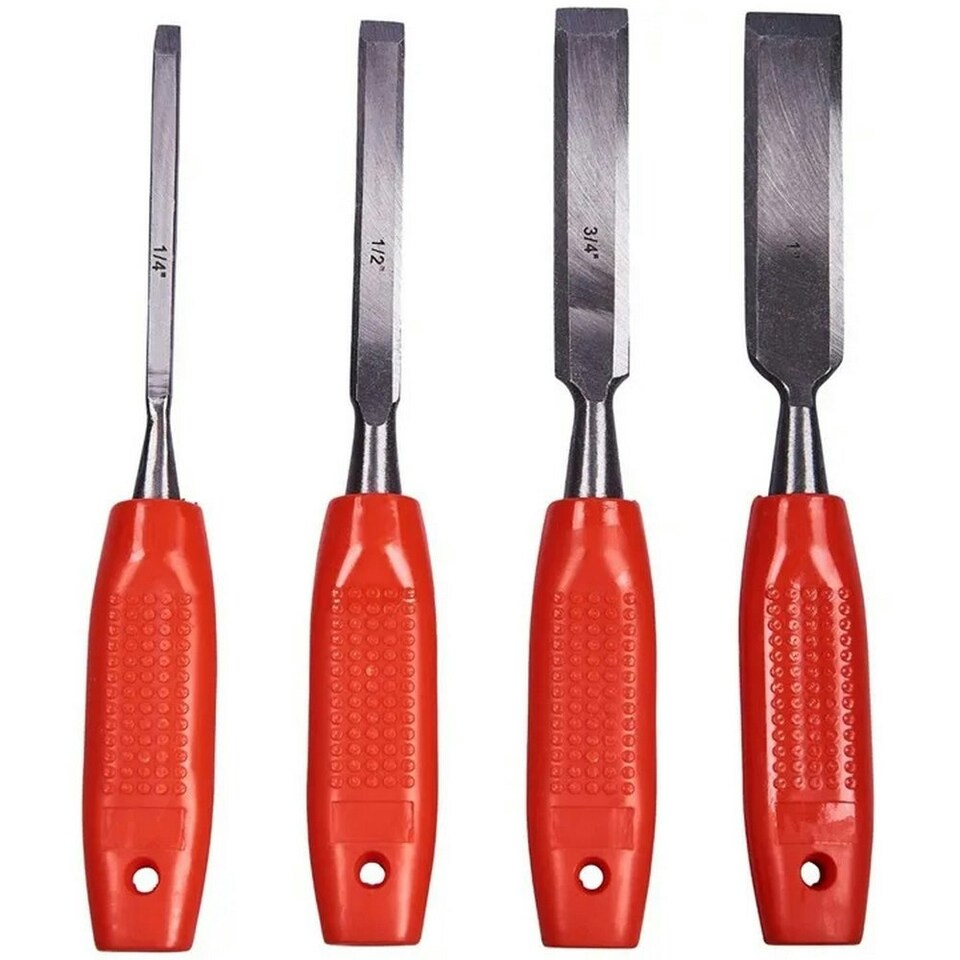Amtech Wood Chisel Set 4pk - One Colour - One Size