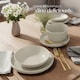 image 8 of Dinnerware Set Una - dinner set, incl. plates, bowls and mugs, for 6 people | Brown | taupe | 1
