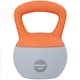 image 1 of SPORTNOW Kettlebell with Soft Body and Non-Slip Handle | Orange | Orange and Grey