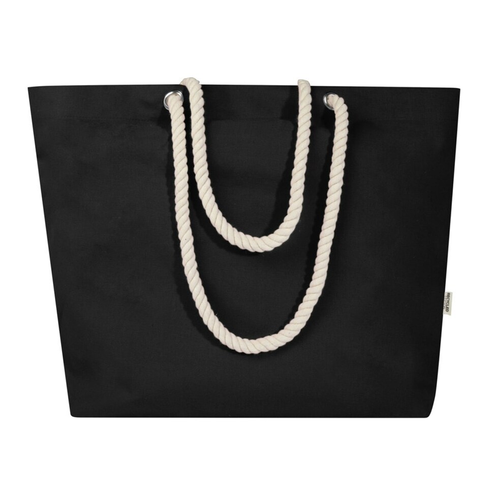 image 1 of Florida Recycled Beach 18L Tote Bag - Solid Black - One Size