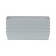 image 1 of Wham Studio 5 x 1L Rectangular Plastic Storage Baskets Ice White Grey