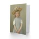 image 2 of Mary Cassatt Art Card Child in a Straw Hat Painting