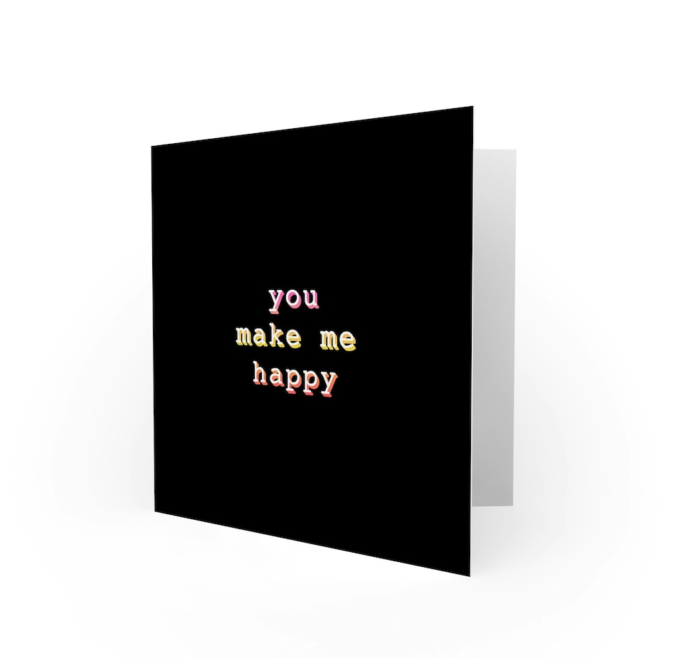 image 1 of My Type You Make Me Love Anniversary Valentines Day Card