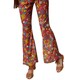 image 5 of Womens Fancy Dress Costume - Hippie Waistcoat, Trousers and Accessories | Multi | colourful | 1