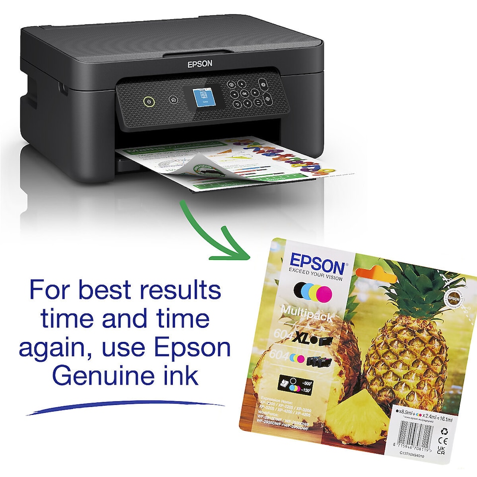 image 1 of Epson Expression Home XP-3200 A4 Wireless Multifunction Colour Inkjet Printer