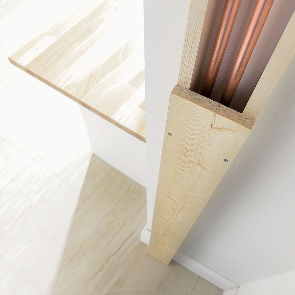 image 1 of Snowdon Timber Solid Pine Furniture Board (T) 18mm (W) 600mm (L) 1.8m - Pack of 4