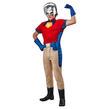 Peacemaker Mens Costume - Red/Blue/Cream - S S