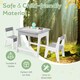 image 8 of COSTWAY 2 in 1 Children Activity Table and Chair Set Grey