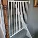 image 9 of Safetots Extra Tall Screw Fitted Baby Stair Gate, 62.5cm - 106.8cm, White, 103.5cm in Height | White | 1