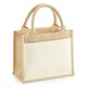 image 1 of Westford Mill Pocket Jute Gift Bag - Natural - One Size Cream