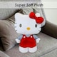 image 5 of Hello Kitty Soft Toy Large Plush Red Cute Plush Huggable Cuddly 50cm Red