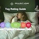 image 9 of MHG Living 16.5 Tog Winter Striped Duvet|Anti-Allergy Hypoallergenic Hollowfibre Quilt-King