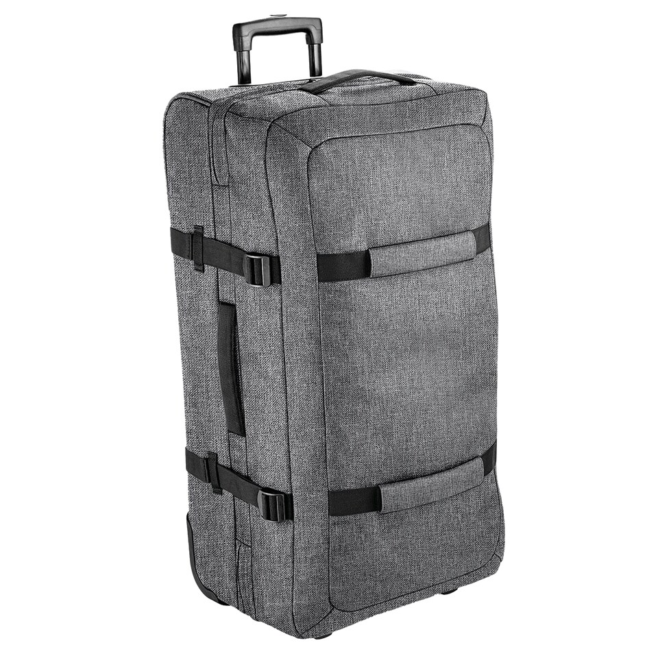 image 1 of Bagbase Escape Check In 2 Wheeled Suitcase | Grey | Grey Marl | 1
