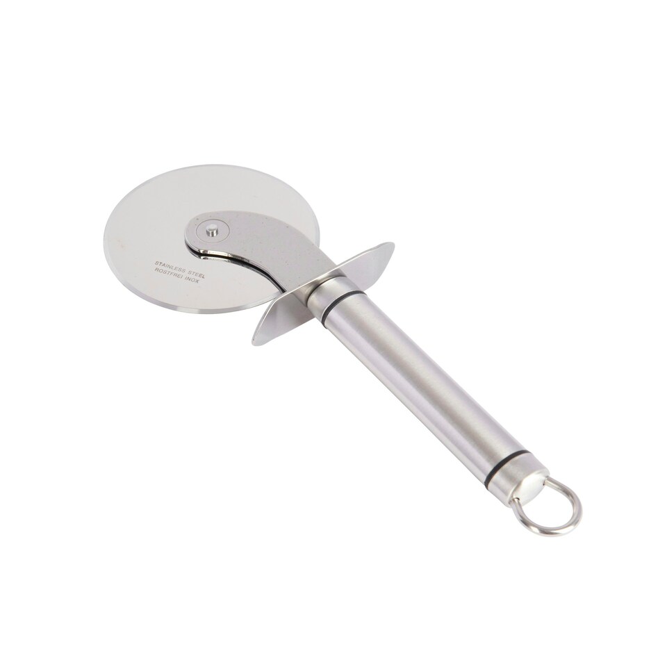 image 1 of KitchenCraft Pizza Cutter Silver Stainless Steel