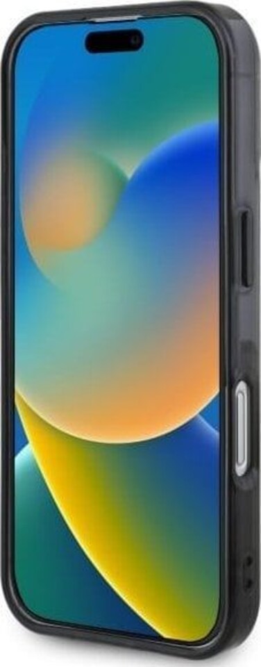 image 1 of BMW Motorsport IML Vertical Stripe Case for iPhone 16 6.1 Grey - BMHCP16S23HTFEG