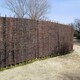 image 1 of Willow Hurdle Fence Panel Premium Weave Woven Screening 6ft x 6ft | Brown | Brown