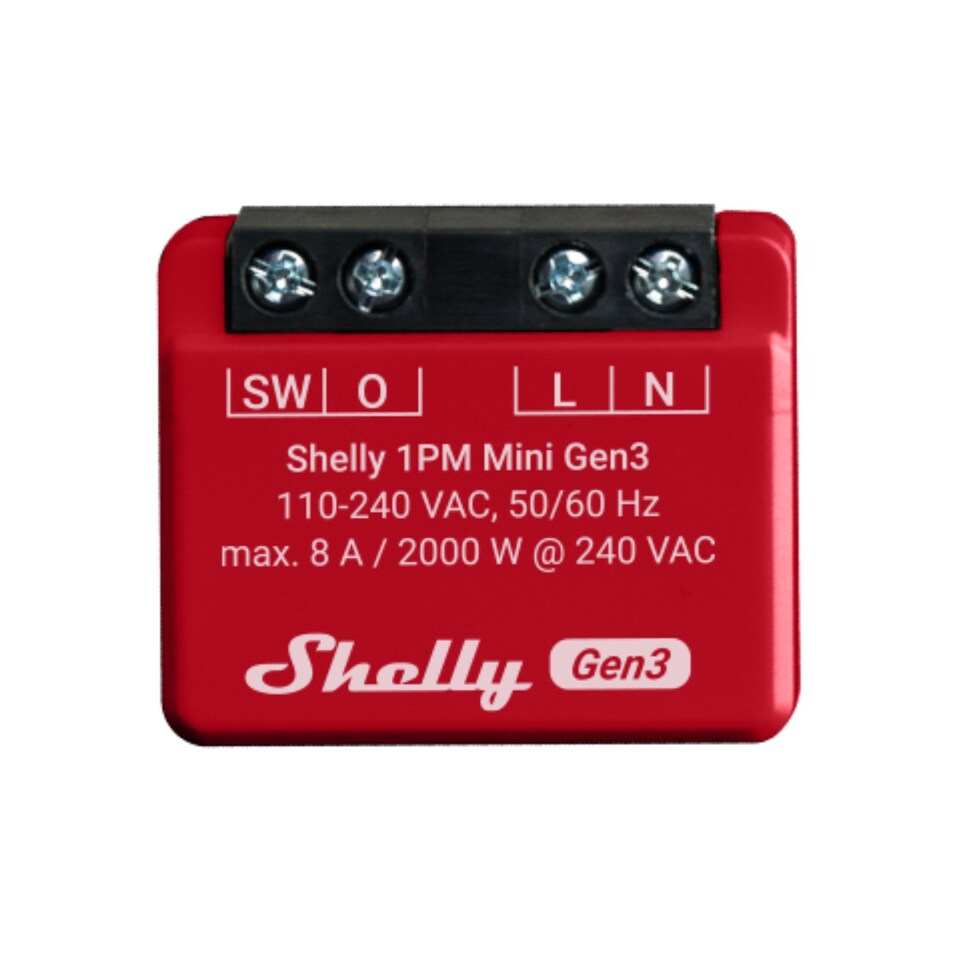 image 1 of Shelly 1PM Mini Gen3 WiFi Smart Switch