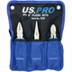 image 2 of 8" / 200mm Plier Pliers Set Combination Long Nose Cutters Soft Grip Handles 3pc