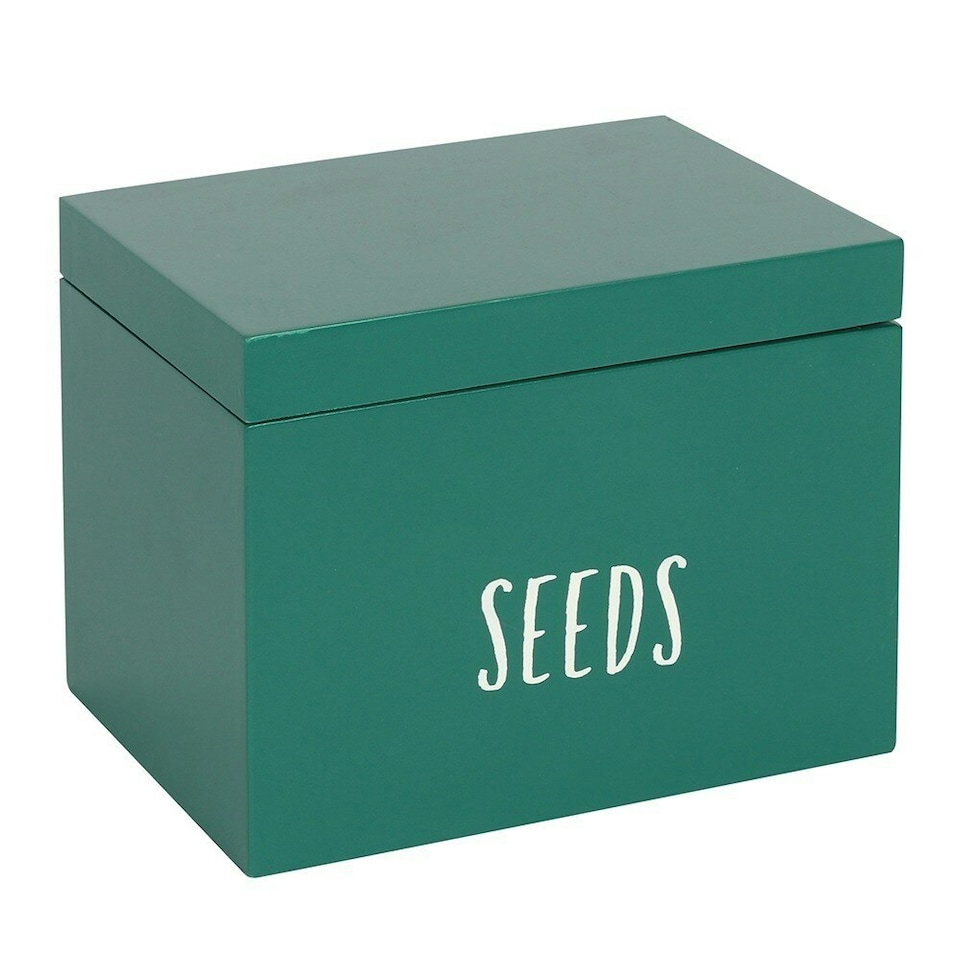 image 1 of Something Different Seed Storage Box - Green - One Size