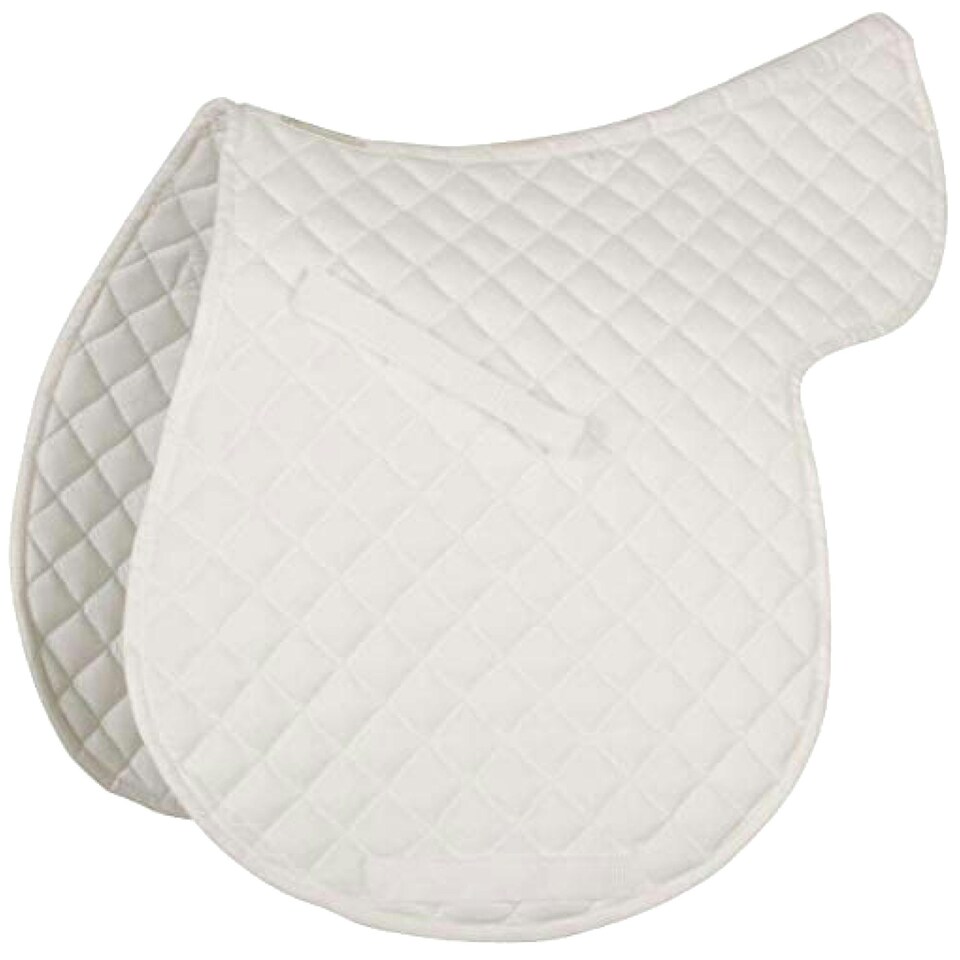 Roma Grand Prix All Purpose Numnah - White - Full