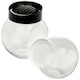 image 4 of 2 pcs 500ml and 700ml Airtight Clear Glass Storage Jars with Lid