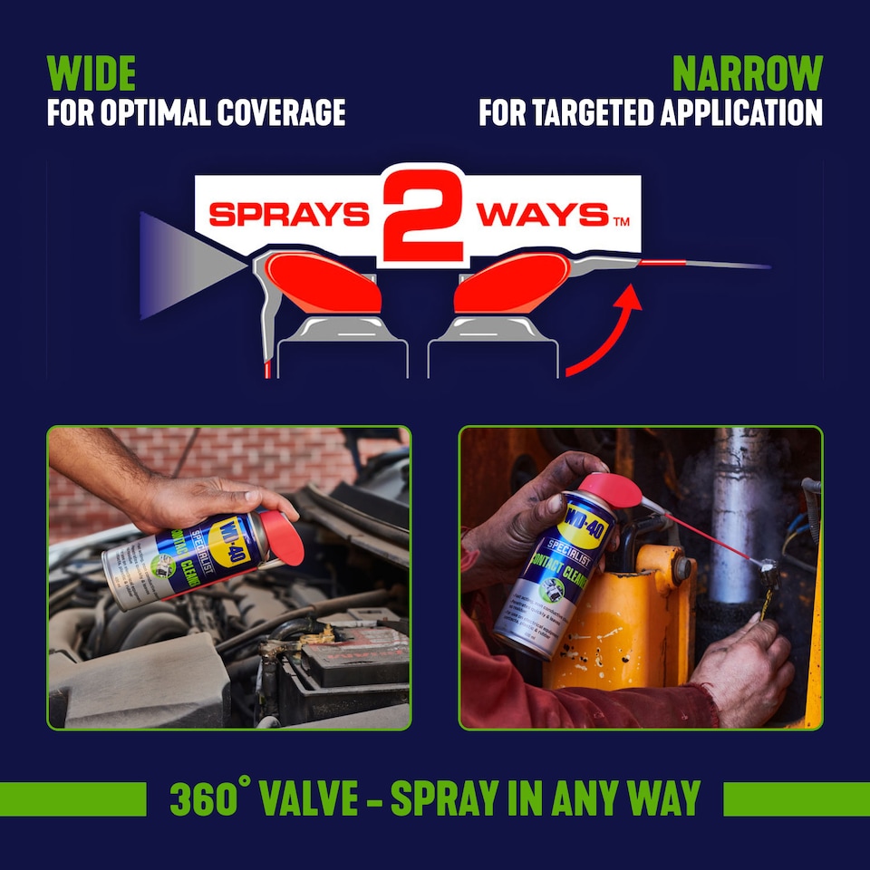 image 1 of WD-40 Specialist Contact Cleaner - For Electronics 400ml, 2 pack