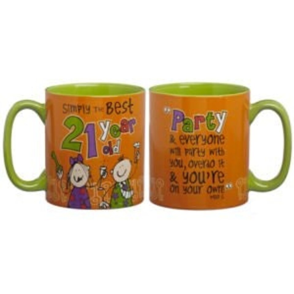 image 1 of Simply The Best 21 Year Old Mug