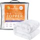 image 1 of Slumberdown Sleep Soundly Climate Control Mattress Topper, 2.5cm, Single | White | Single