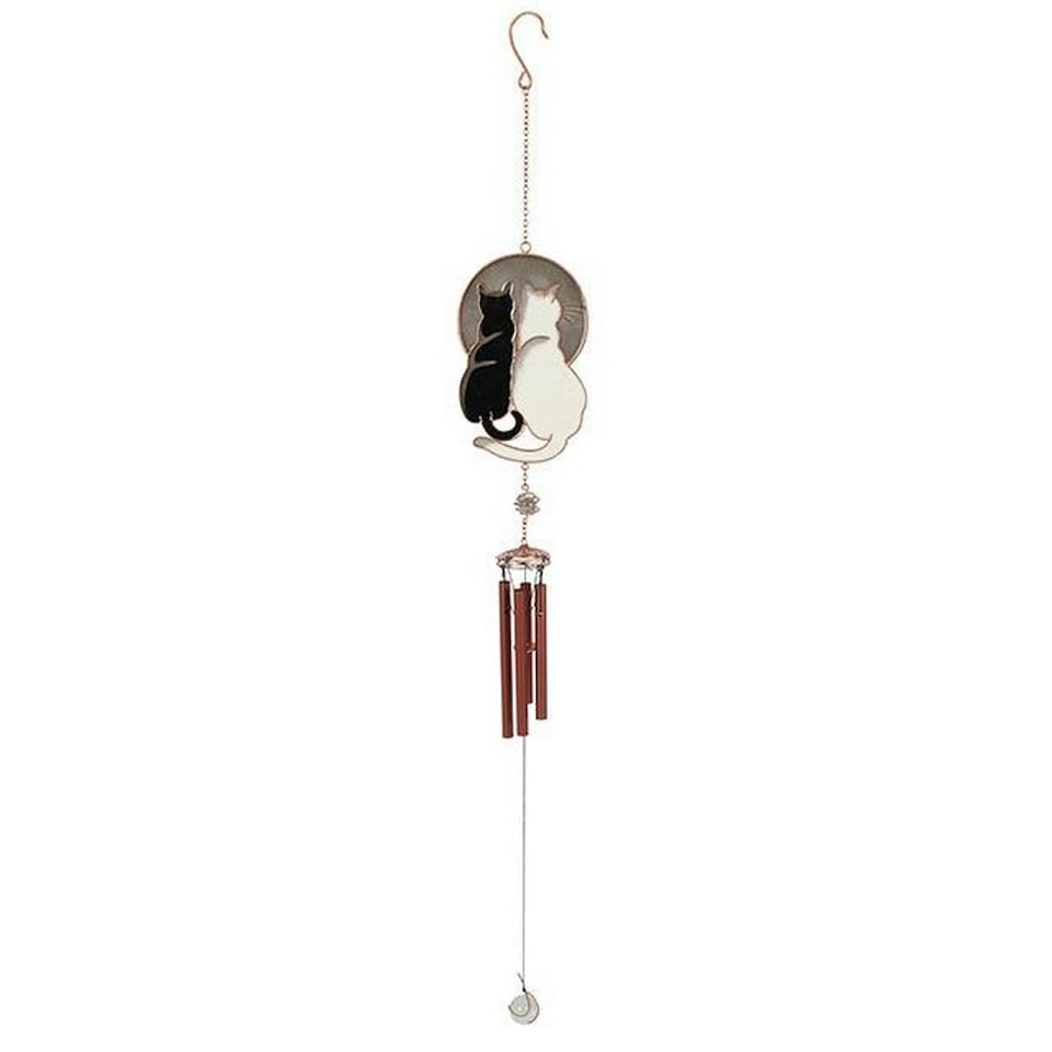 Something Different Gazing Cats Wind Chime - Multicolour - One Size
