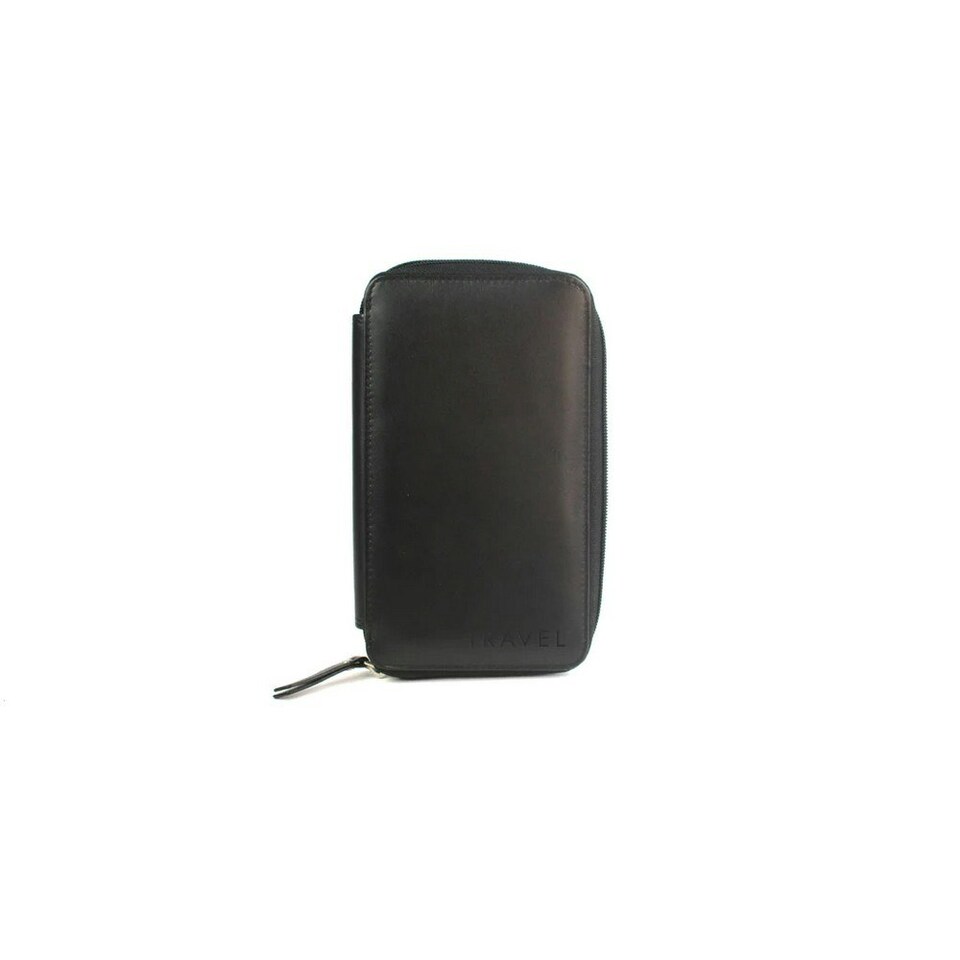 image 1 of Eastern Counties Leather Kendra Travel Leather Wallet - Black - One Size Black