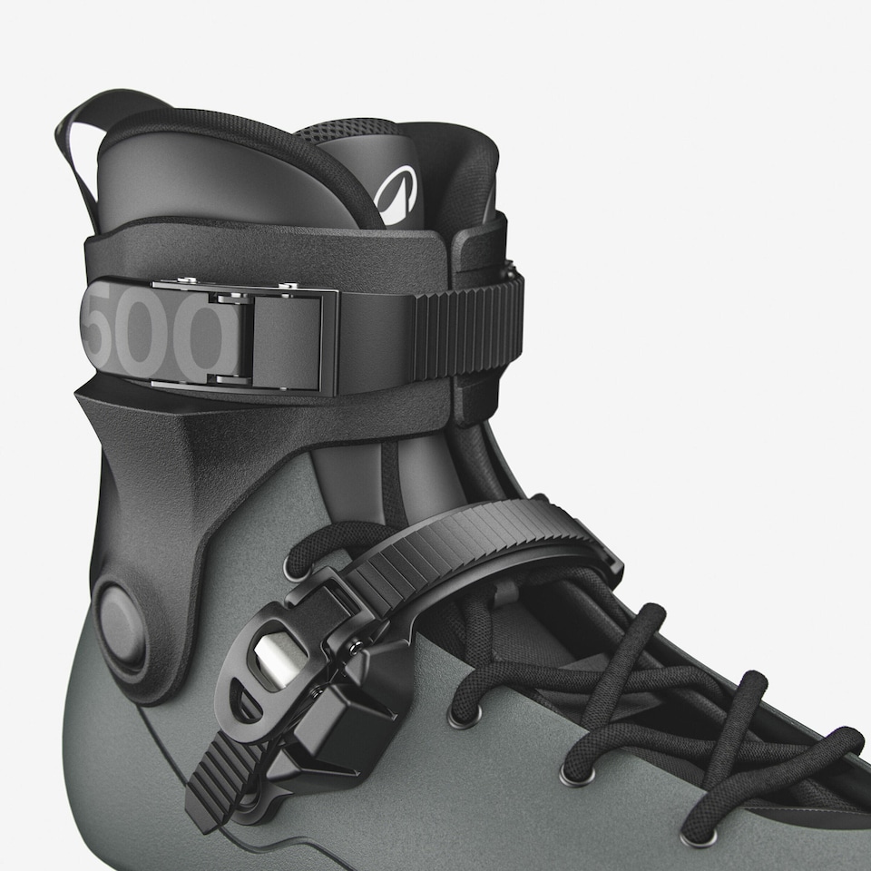image 1 of Decathlon Inline skating FREESKATE Hardboot adult MF S 500