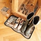 image 2 of Shoes, Boots & Wellies Tray Snowflakes
