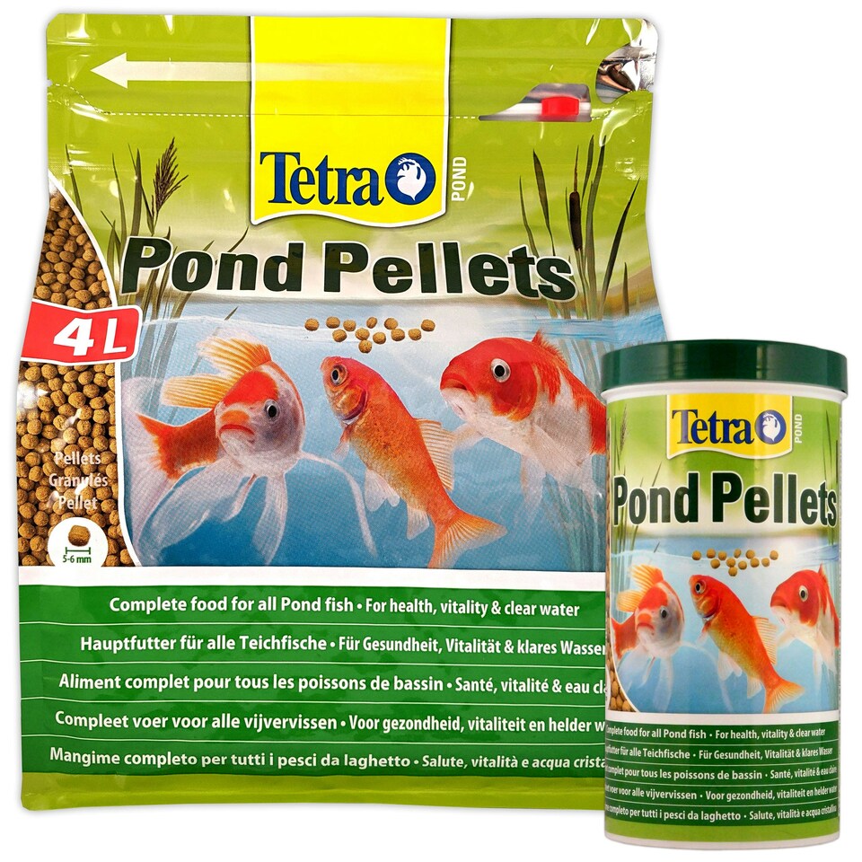image 1 of Tetra Pond Pellets Medium (5-6mm) N/A | 1L