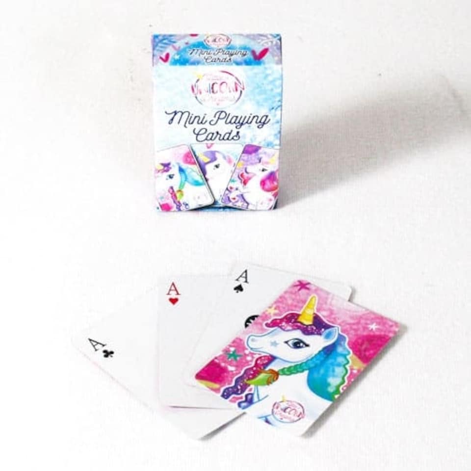 Unicorn Mini Playing Cards