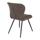image 4 of Quebec Dining Chair (Pack of 4) - L62 x W51 x H90.5 cm - Brown Faux Leather | Brown