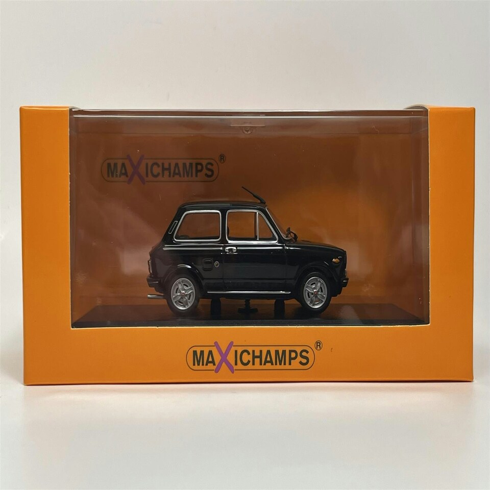 image 1 of Autobianchi A112 Abarth 1974 Black 1:43 Scale Maxichamps 940121170