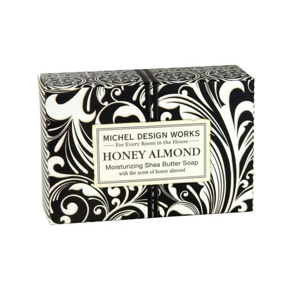 Michel Design Works Boxed Shea Butter Soap Bar Honey Almond 127g